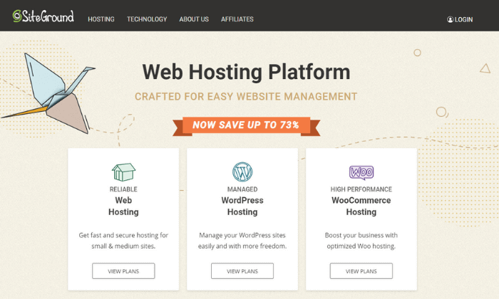 choose domain name and web hosting sitegrounddotcom
